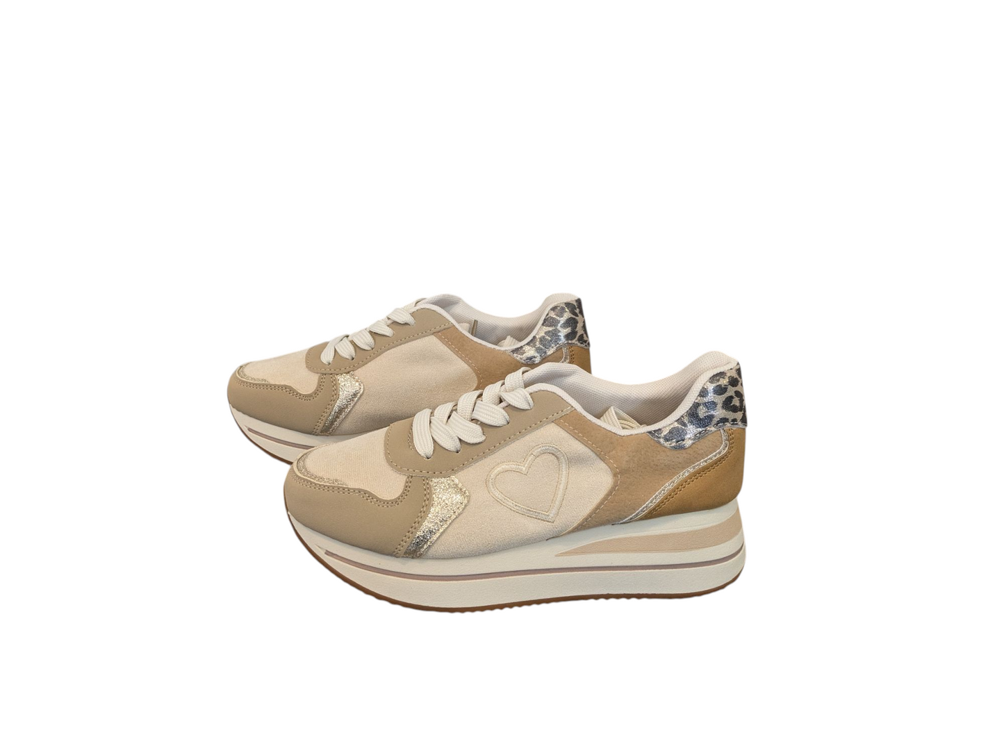Sneaker beige Leo