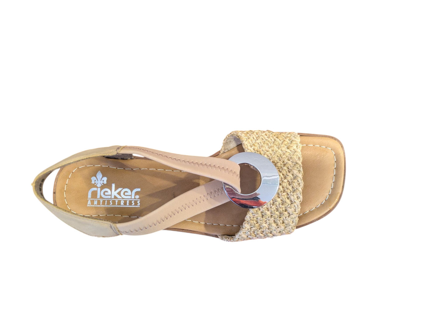 Rieker Sandalette 62664-61 "Beige"