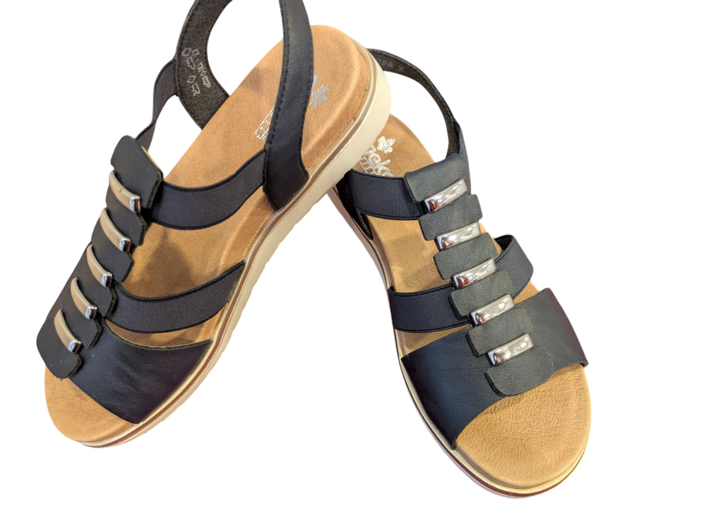 Rieker Damen Riemchensandalen "Blue"