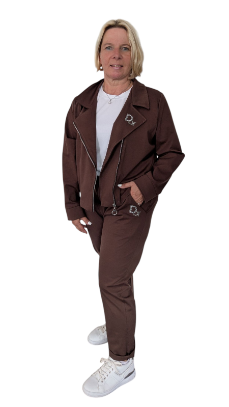 Kurzjacke "Doreen" braun
