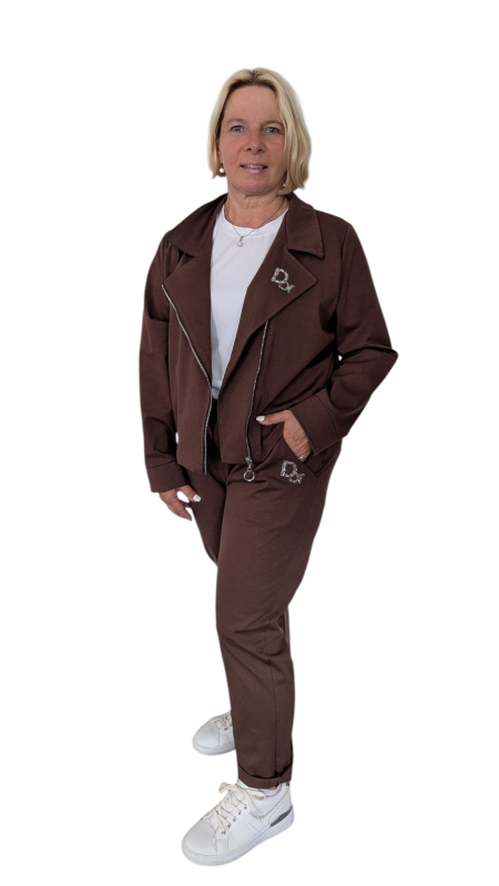 Joggpant "Doreen" braun