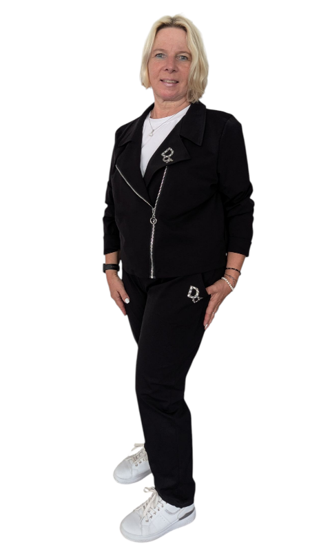 Kurzjacke "Doreen" schwarz