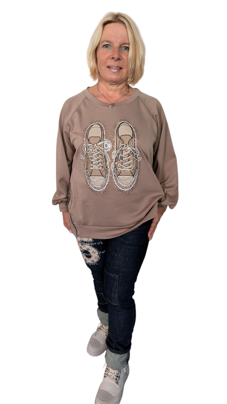 Sweatshirt "Turnschuh"