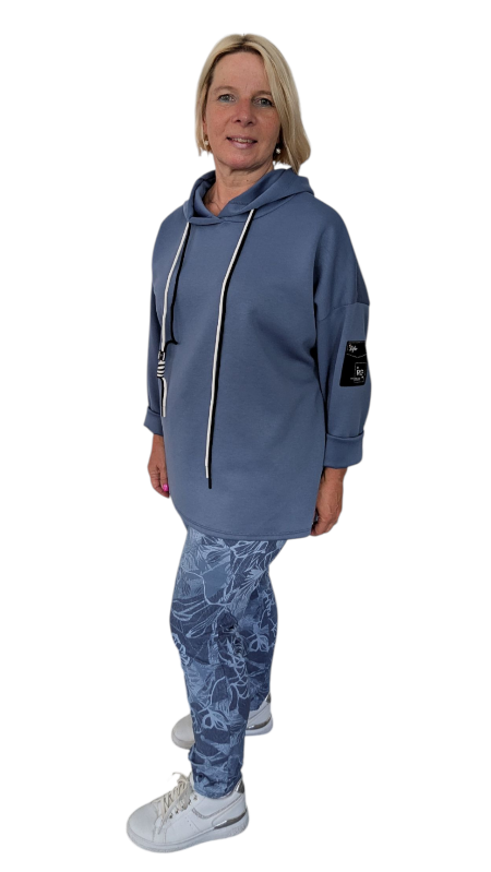 Joggpant "Foglia" blau