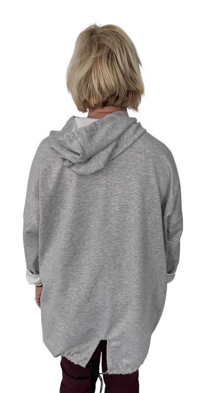 Hoody "Chucks" grau