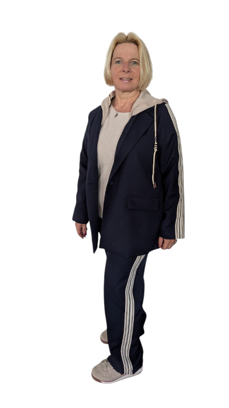 Joggpant "Isabella" dunkelblau