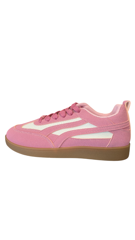 Sneaker pink weiß
