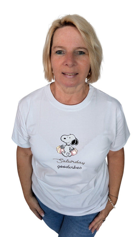 T-Shirt Snoopy "Saturday"