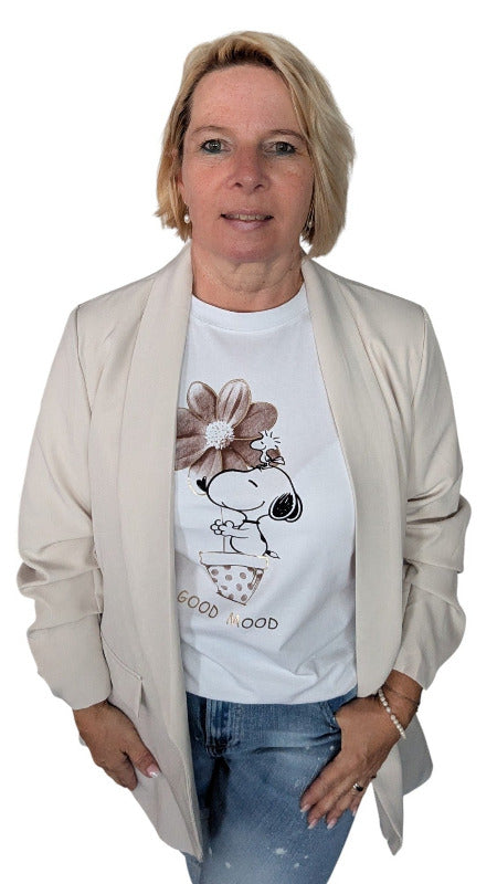 T-Shirt "Snoopy Blume"