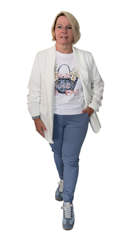 Hose "Clara" jeansblau