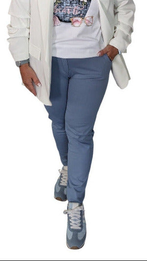 Hose "Clara" jeansblau