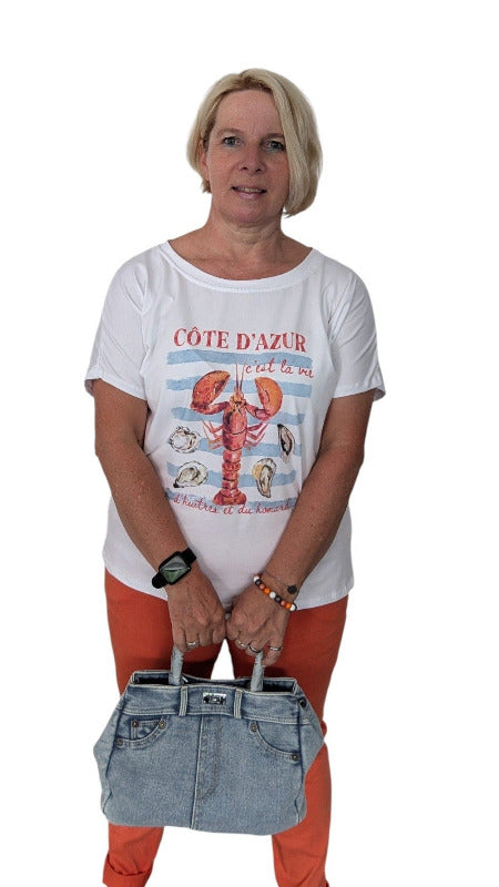 T-Shirt "Cote D'Azur"