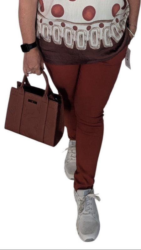 Joggpant rostbraun