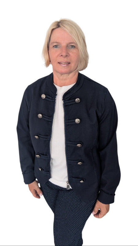 Jacke "Military" dunkelblau