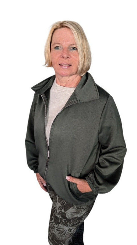 Blouson "Cleo" khaki
