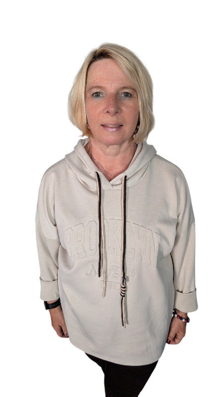 Hoody "Brooklyn" beige