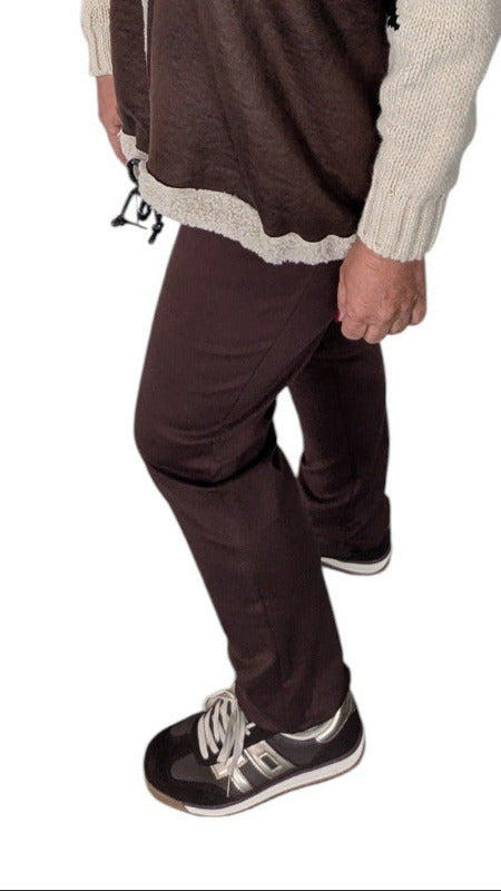 Hose "Clara" schokobraun