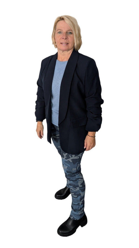Joggpant "Camouflage" blau