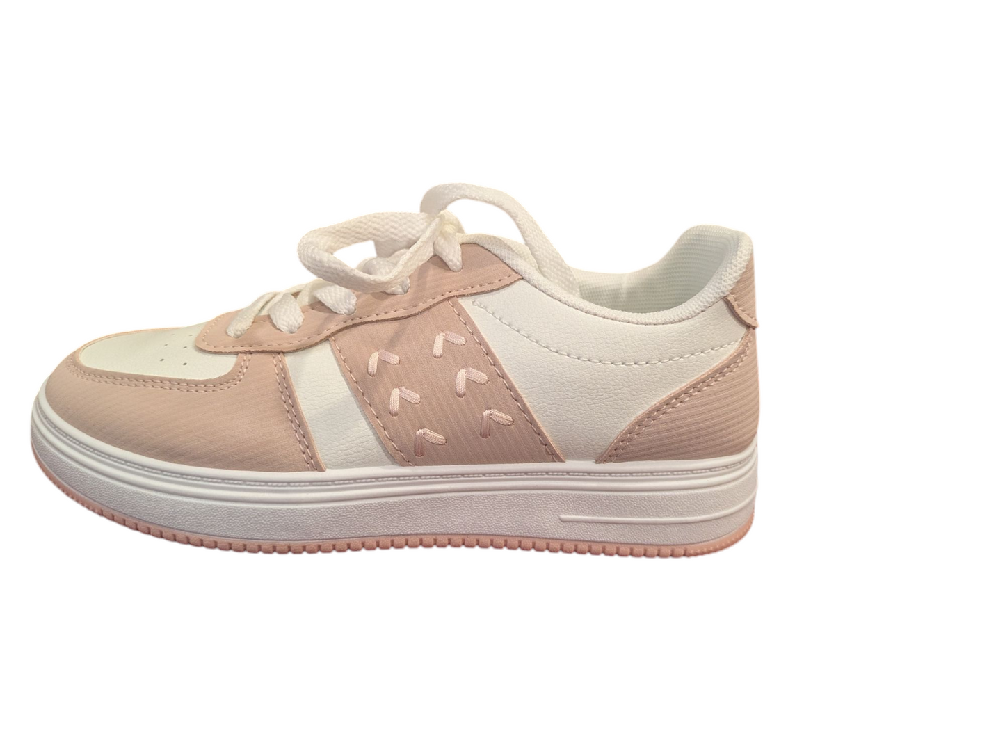 Sneaker altrosa weiß