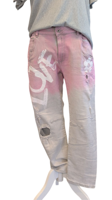 Jeans "Love" von sexy Woman Gr. L