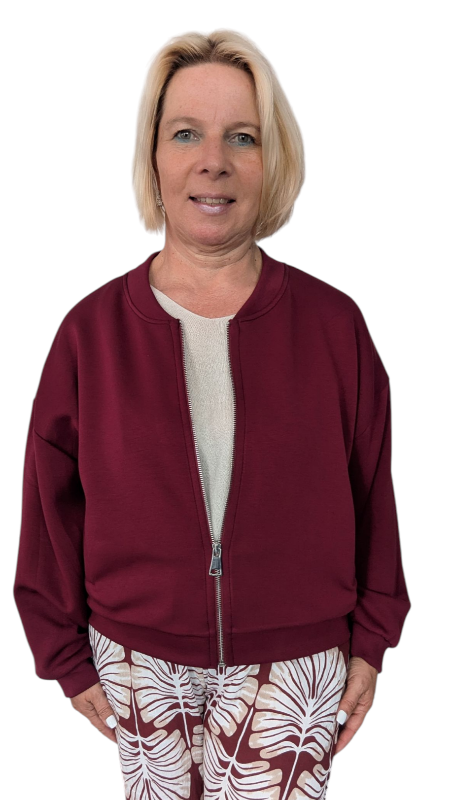 Blouson "Annika" rost-rot