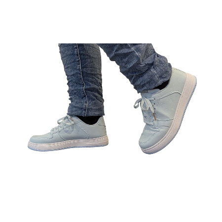 Schuhe Sneaker hellblau