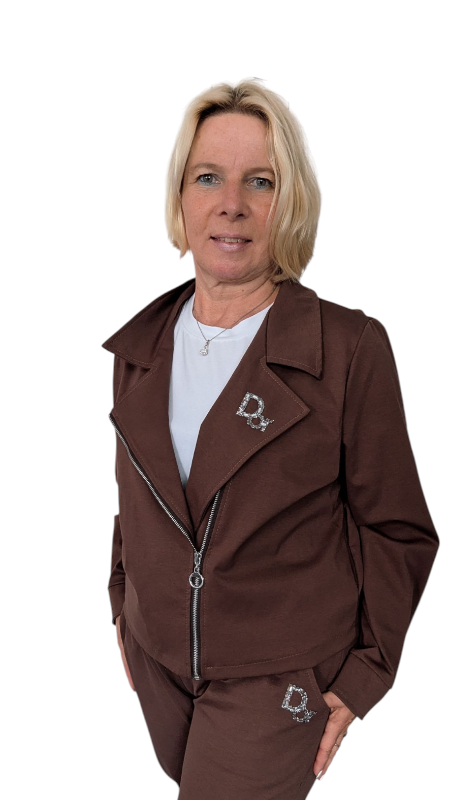 Kurzjacke "Doreen" braun