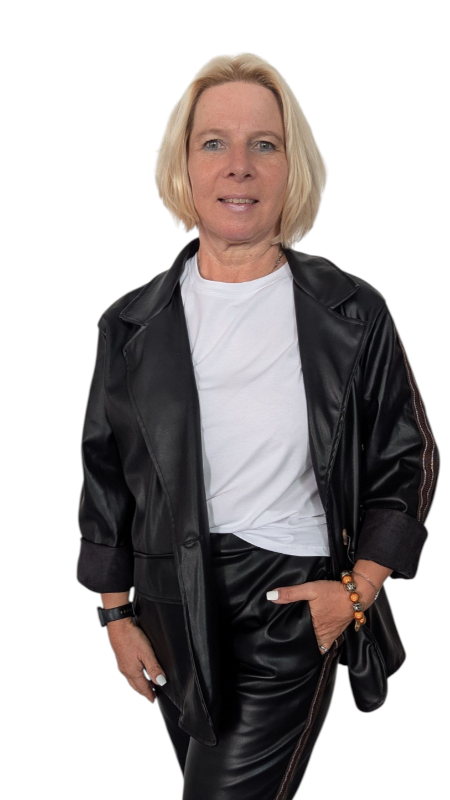 Blazer Leder-Imitat "Chiara"
