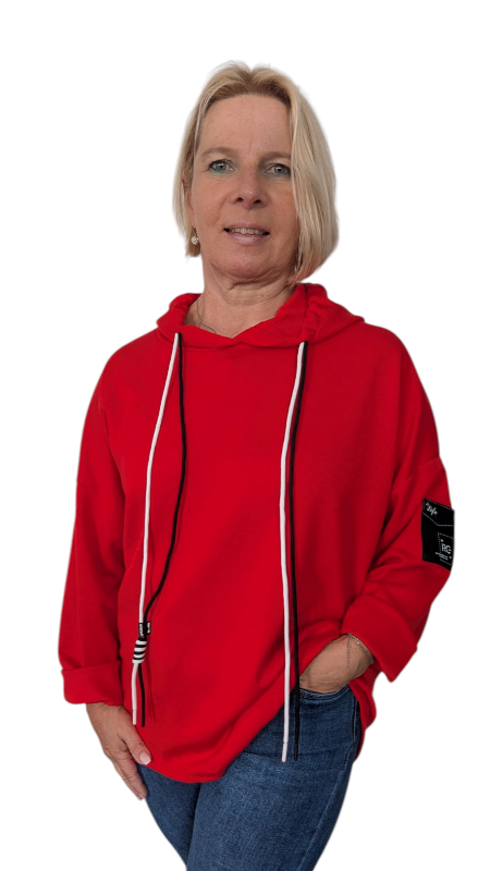Hoody "Life" rot