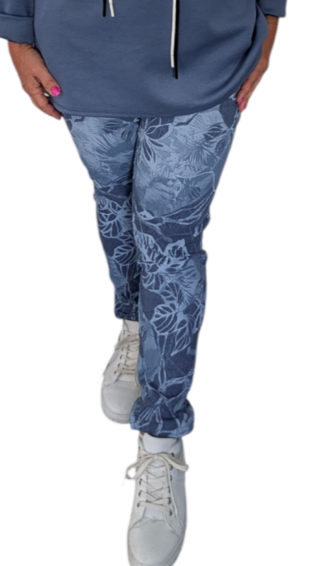 Joggpant "Foglia" blau