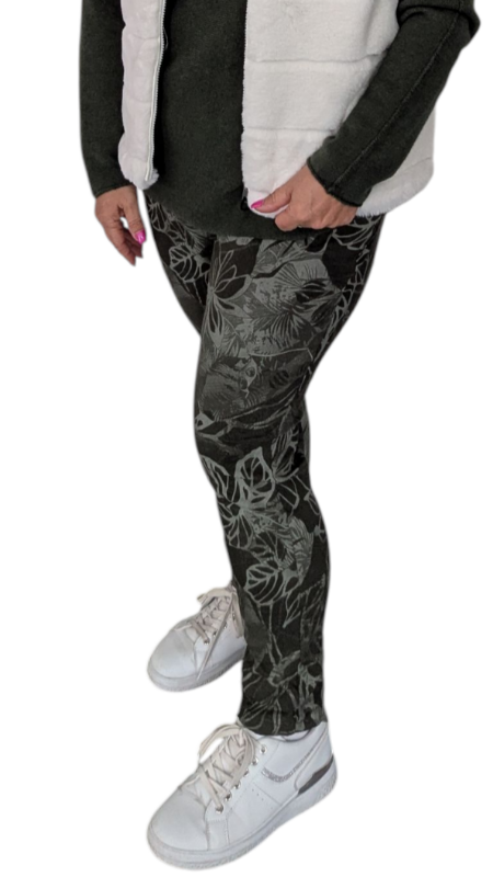 Joggpant "Foglia" khaki