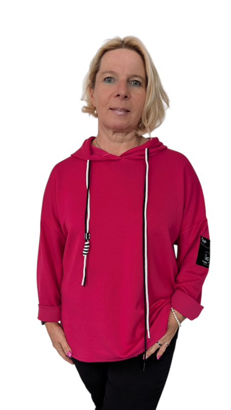 Hoody "Life" pink