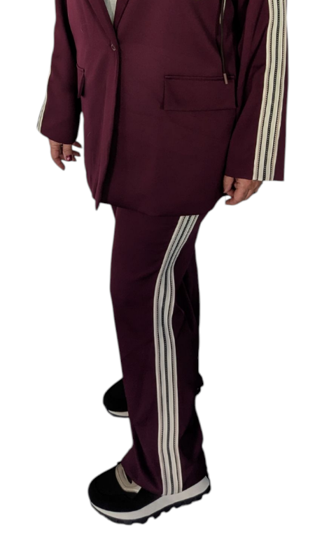 Joggpant "Isabella" weinrot