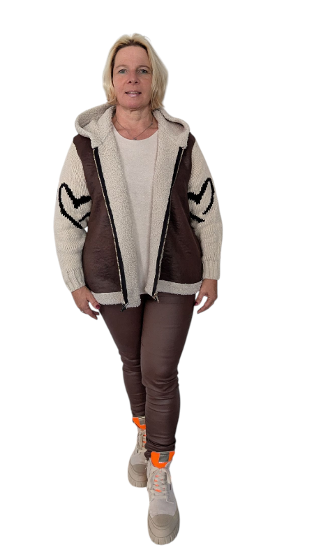 Jacke "Nicoletta" braun