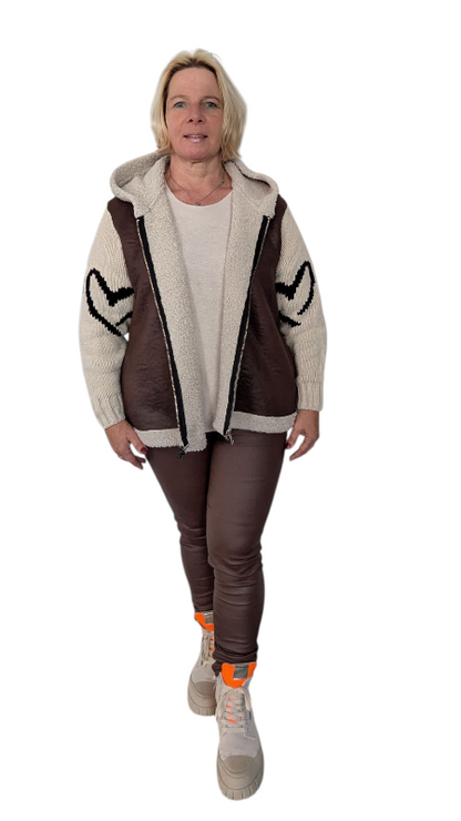 Jacke "Nicoletta" braun