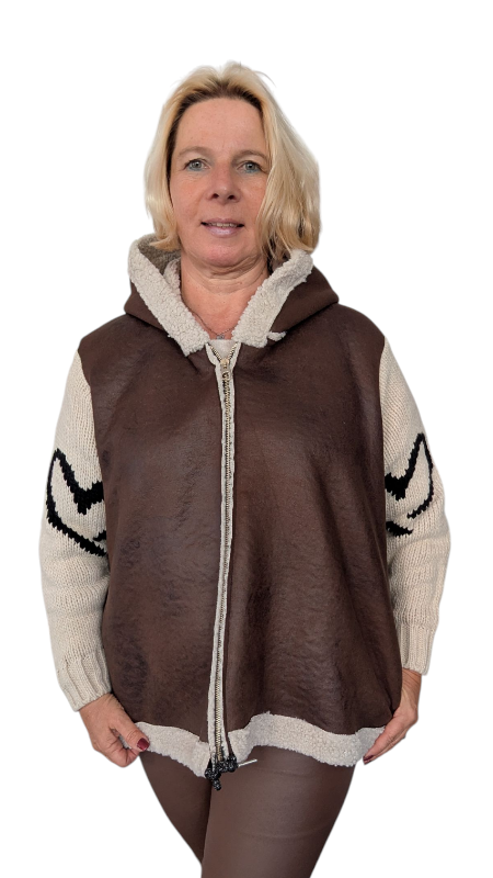 Jacke "Nicoletta" braun