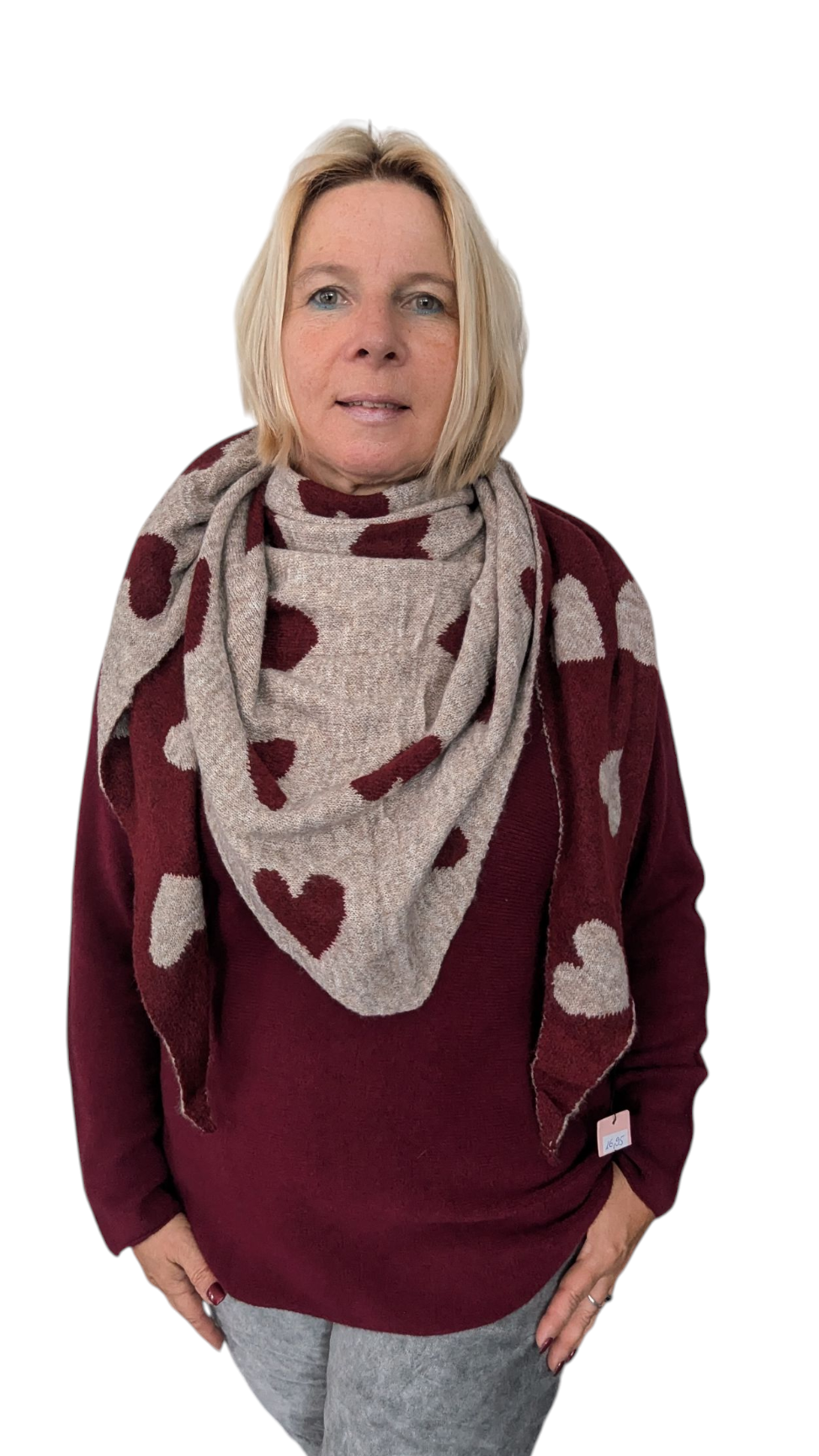 Dreieckstuch beidseitig tragbar