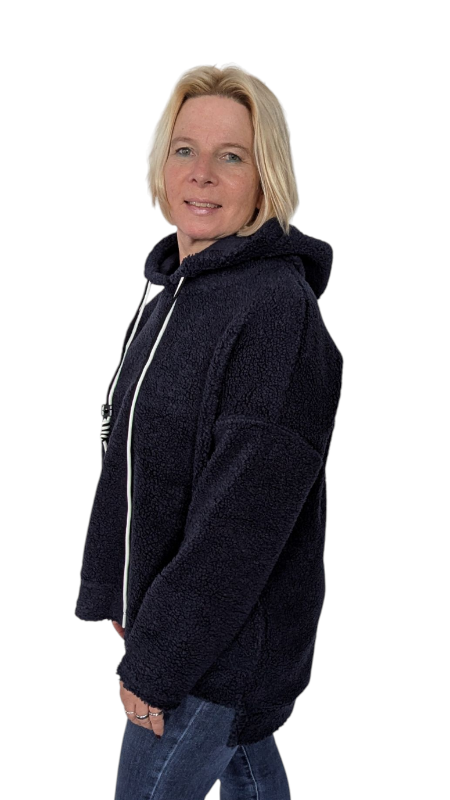 Hoodie "Mariella" dunkelblau