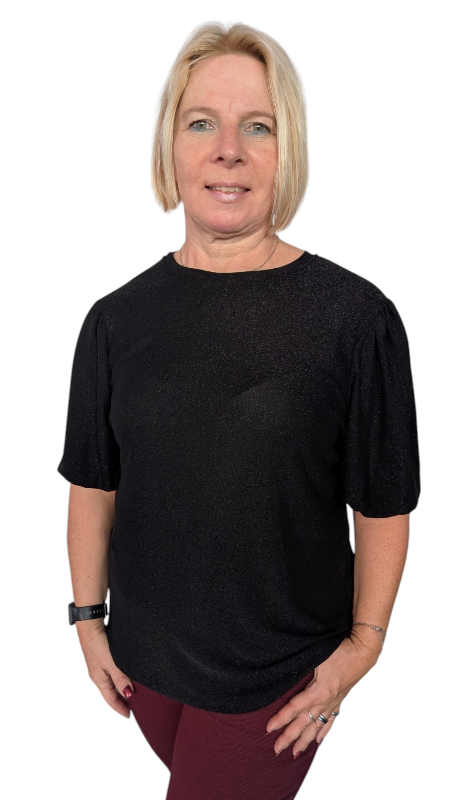 Shirt "Glitter" schwarz