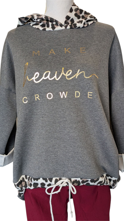 Hoodie "Heaven" grau