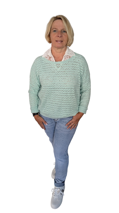 Pullover "Paola" lindgrün