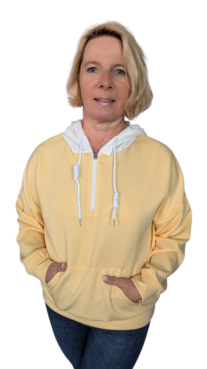 Hoodie "Sunny" gelb