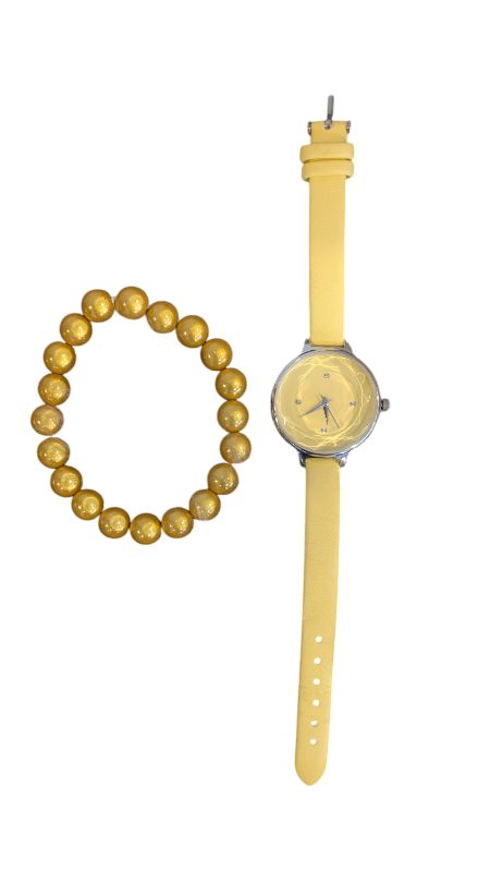 Uhr gelb