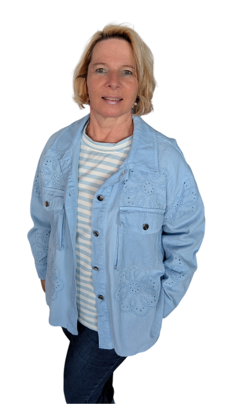 Jeanshemd "Floria"