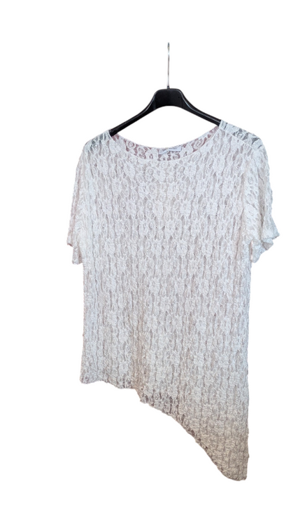 Spitzenshirt asymetrisch "Cassandra"