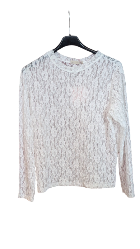 Spitzenshirt "Candice" weiß