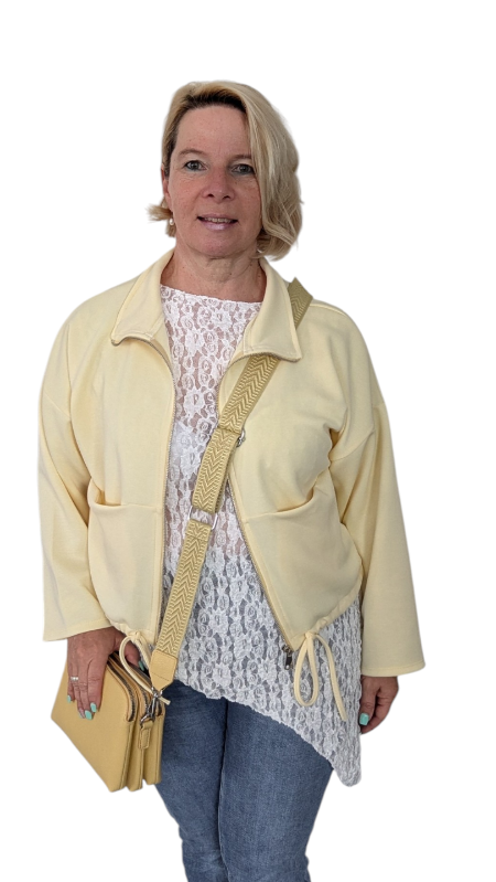 Spitzenshirt asymetrisch "Cassandra"