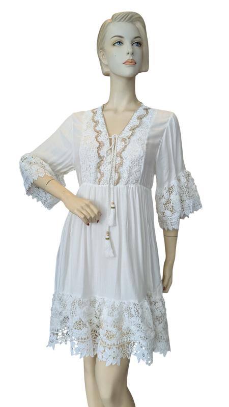 Kleid "Mykonos" weiß