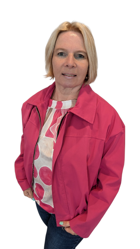 Blouson "Cropped" pink