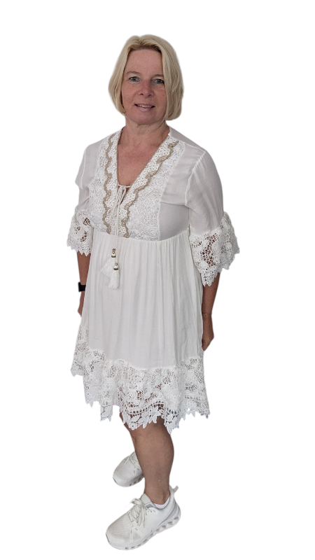 Kleid "Mykonos" weiß
